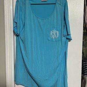 Monogrammed shirt